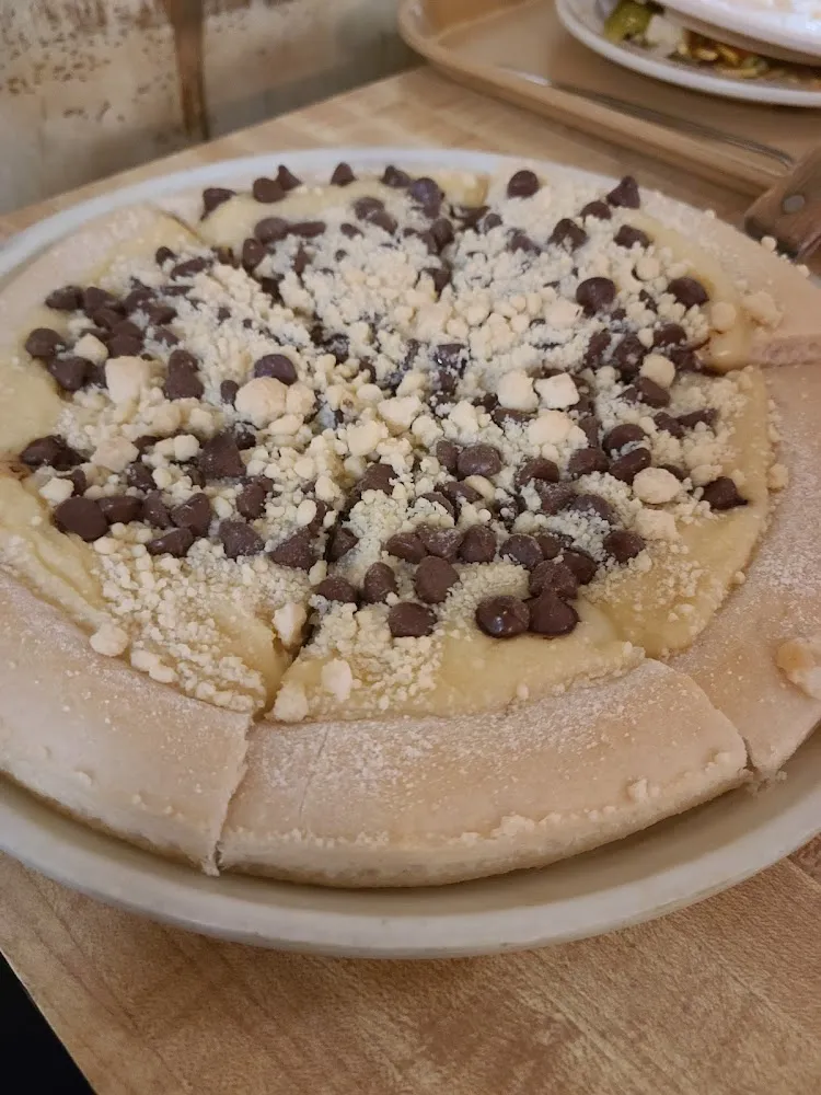 Chocolate Chip Dessert Pizza